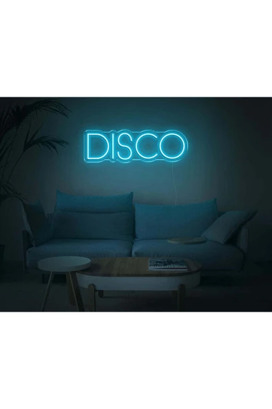 DISCO Yazılı Neon Tabela ürün görseli 1
