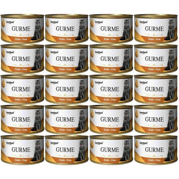 Bestpet Gurme Kedi Konservesi Cigerli 85 gr 20 Adet ürün görseli 1