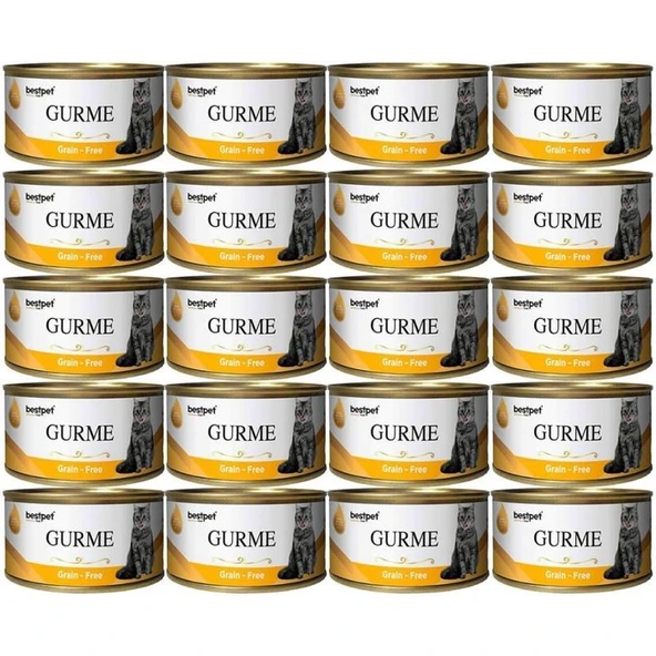 Bestpet Gurme Kedi Konservesi Tavuklu 100 gr 20 Adet ürün görseli 1