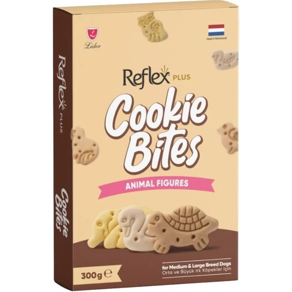 Reflex Plus Animal Figures Orta ve Büyük Irk Yetişkin Köpek Ödül Maması 300 gr ürün görseli 1