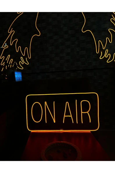 ON AIR Yazılı Neon Tabela - Resim 2