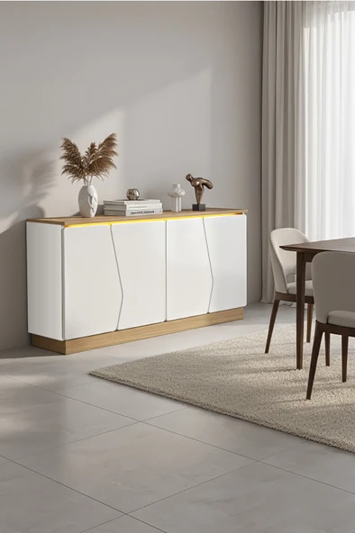 BOHEM KONSOL DOLAP MDF KAPAK ürün görseli 1
