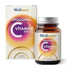 Wellcare Lipozomal C Vitamini 500 mg 30 Kapsül ürün görseli 1