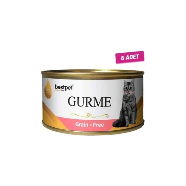 Bestpet  Gurme Jöleli Somonlu Kısırlaştırılmış Kedi Konservesi 85 gr ürün görseli 1