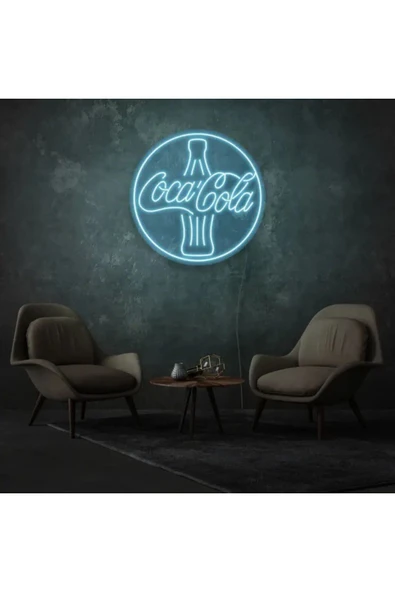 Coca Cola Yazılı ve Şekilli Neon Tabela ürün görseli 1