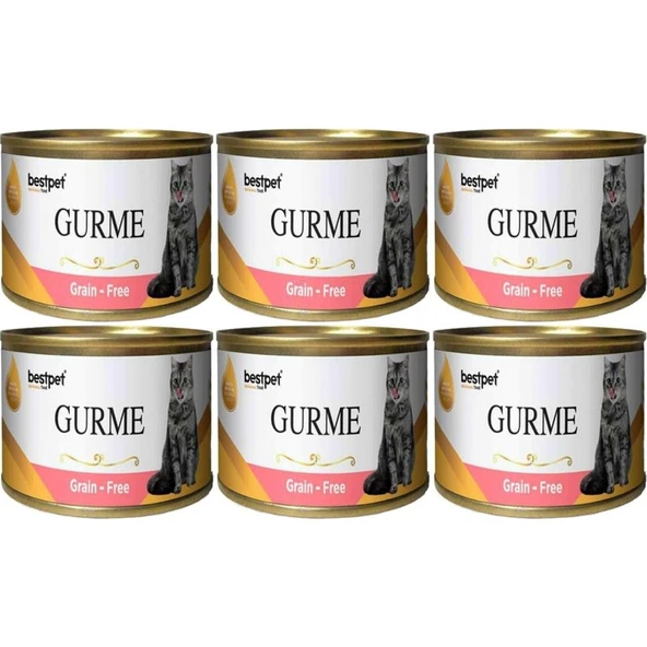 Bestpet Gurme Kedi Konservesi Somonlu Sterilised 85 gr ürün görseli 1