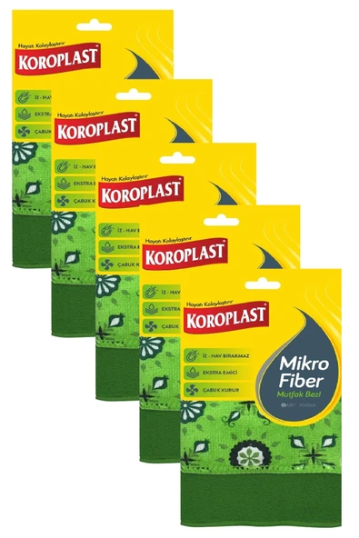 Mikro Fiber Mutfak Bezi 2 Li 30 x 30 Cm x 5 Paket ürün görseli 1