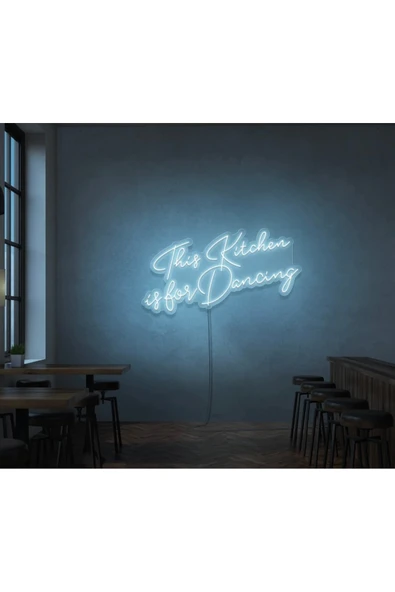 This Kitchen is for Dancing Yazılı Neon Tabela ürün görseli 1