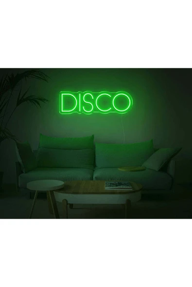 DISCO Yazılı Neon Tabela ürün görseli 1