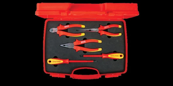 İzeltaş 1000V İzoleli Elektrikçi Seti ( Parça) 8795 00 6005 ürün görseli 1