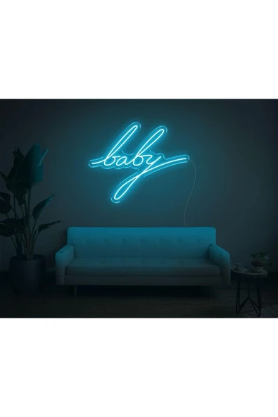 Baby Yazılı Neon Tabela ürün görseli 1