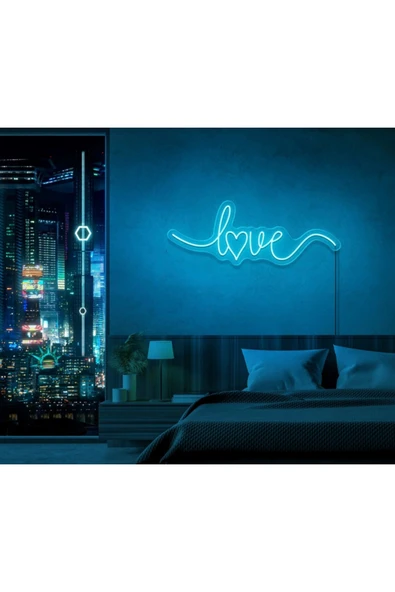 Love Yazılı Neon Tabela ürün görseli 1