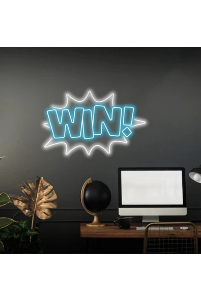 WIN! Yazılı Neon Tabela ürün görseli 1