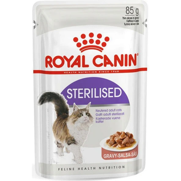 Royal Canin Graw Sterilzed Pouch 85 gr 6 ADET ürün görseli 1