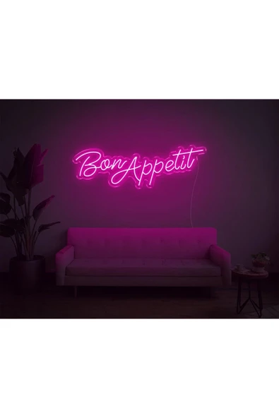 Bon Appetit Yazılı Neon Tabela ürün görseli 1