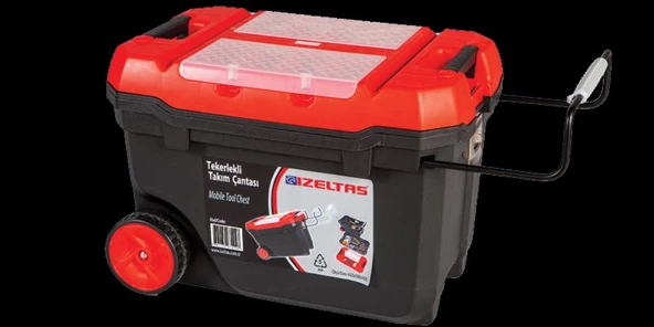 İzeltaş Tekerlekli Plastik Takım Çantası 28" 380X595X420 mm 8445 33 10 28 ürün görseli 1
