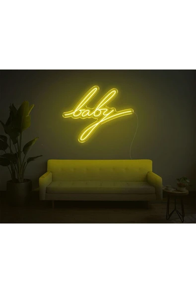 Baby Yazılı Neon Tabela ürün görseli 1