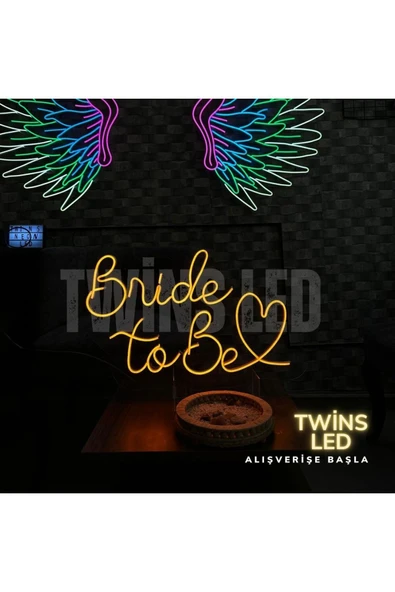 Bride to Be Yazılı Neon Tabela - Resim 2