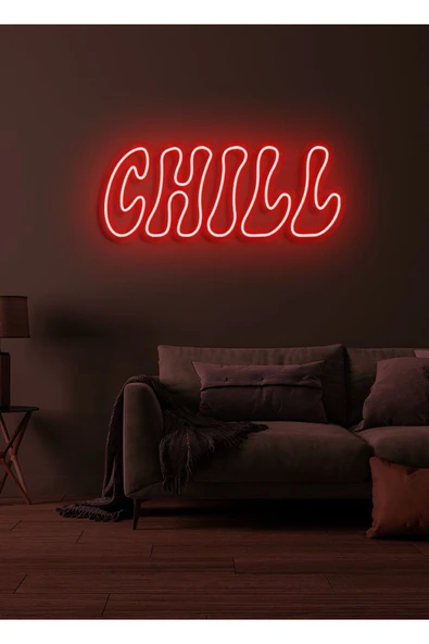 CHILL Yazılı Neon Tabela ürün görseli 1