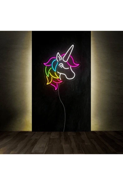Unicorn Figürlü Neon Tabela ürün görseli 1