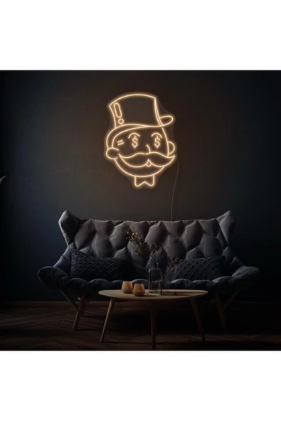 Monopoly Man Neon Tabela ürün görseli 1