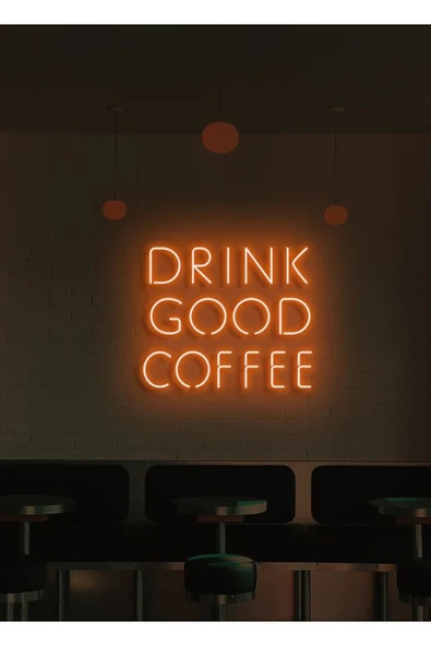 DRINK GOOD COFFEE Yazılı Neon Tabela ürün görseli 1