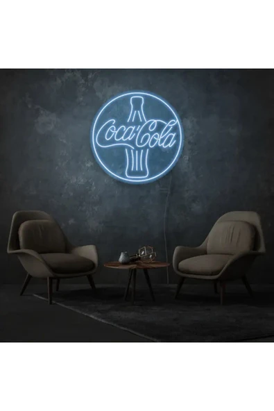 Coca Cola Yazılı ve Şekilli Neon Tabela ürün görseli 1