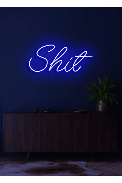 Shit Yazılı Neon Tabela ürün görseli 1