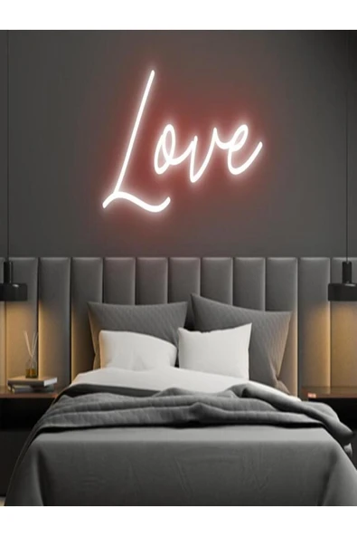 Love Yazılı Neon Tabela ürün görseli 1