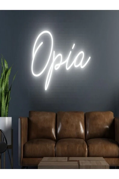 Opia Yazılı Neon Tabela ürün görseli 1