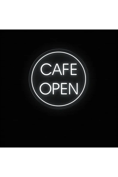 CAFE OPEN Yazılı Neon Tabela ürün görseli 1
