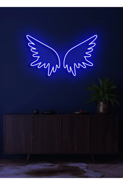 Kanat Figürlü Neon Tabela ürün görseli 1