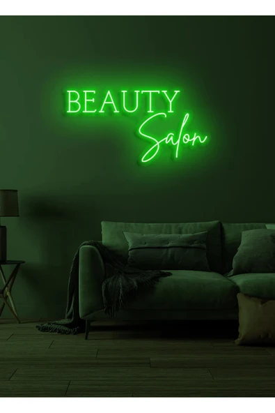 BEAUTY Salon Yazılı Neon Tabela ürün görseli 1