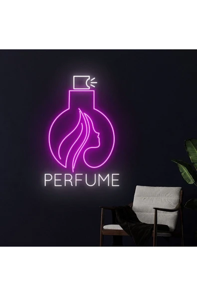 PERFUME Yazılı ve Şekilli Neon Tabela ürün görseli 1