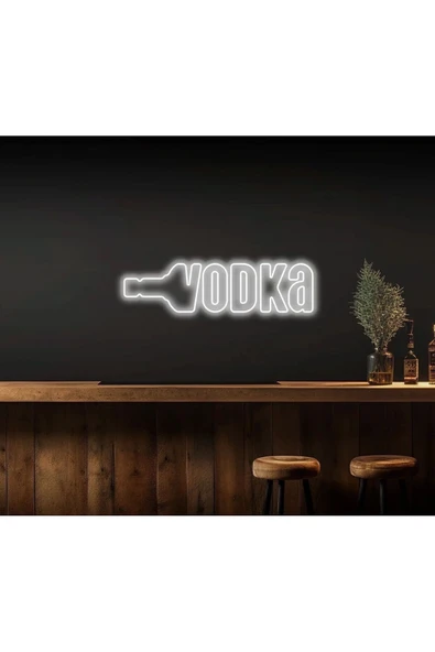 VODKA Yazılı Neon Tabela ürün görseli 1