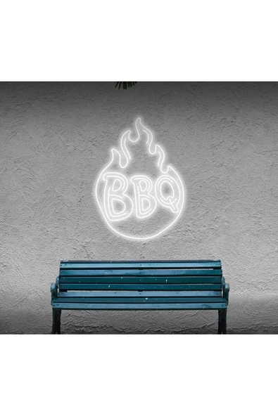 BBQ Yazılı ve Şekilli Neon Tabela ürün görseli 1