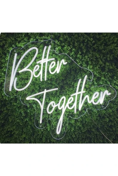 Better Together Yazılı Neon Tabela ürün görseli 1