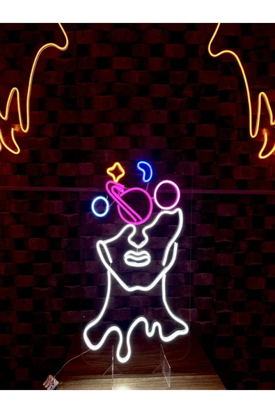 Aklımdaki Boşluk Pleksi Neon Tabela ürün görseli 1