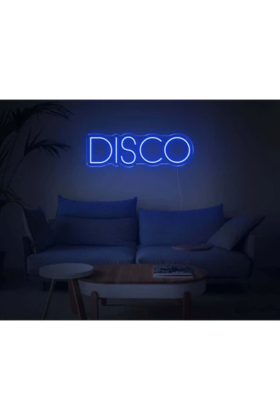 DISCO Yazılı Neon Tabela ürün görseli 1