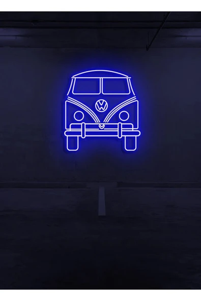 Minibüs Figürlü Neon Tabela ürün görseli 1