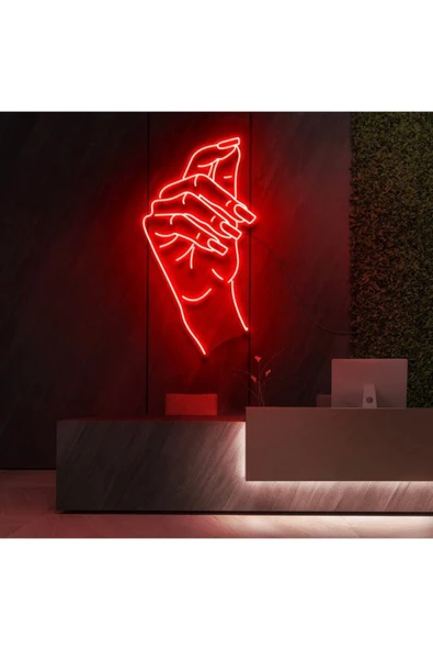 El Figürlü Neon Tabela ürün görseli 1