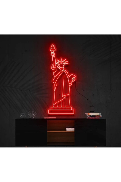 Özgürlük Heykeli Neon Tabela ürün görseli 1