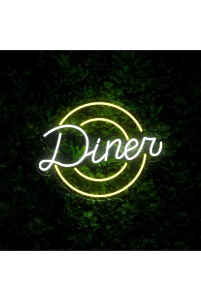 Diner Yazılı Neon Tabela - Resim 2