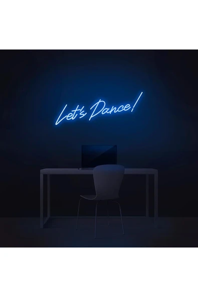 Let's Dance! Yazılı Neon Tabela ürün görseli 1