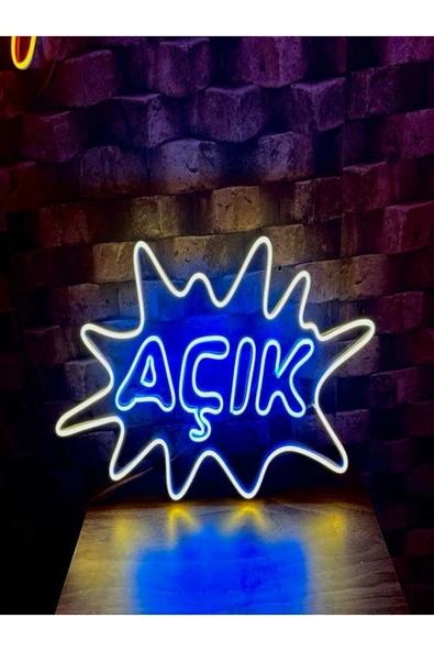 AÇIK Yazılı Neon Tabela ürün görseli 1