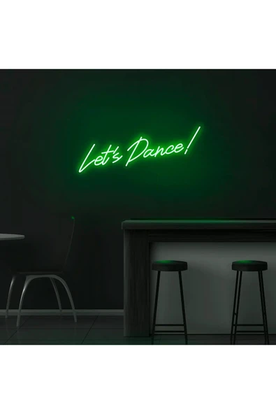 Let's Dance! Yazılı Neon Tabela ürün görseli 1