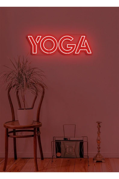 YOGA Yazılı Neon Tabela ürün görseli 1