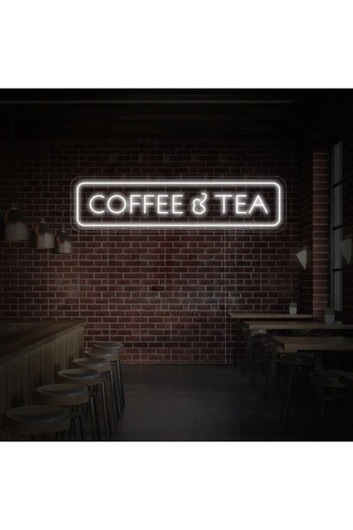 COFFEE TEA Yazılı Neon Tabela ürün görseli 1