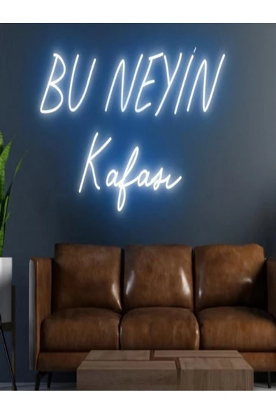 BU NEYİN Kafası Yazılı Neon Tabela ürün görseli 1