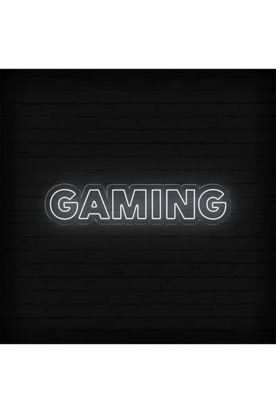 GAMING Yazılı Neon Tabela ürün görseli 1